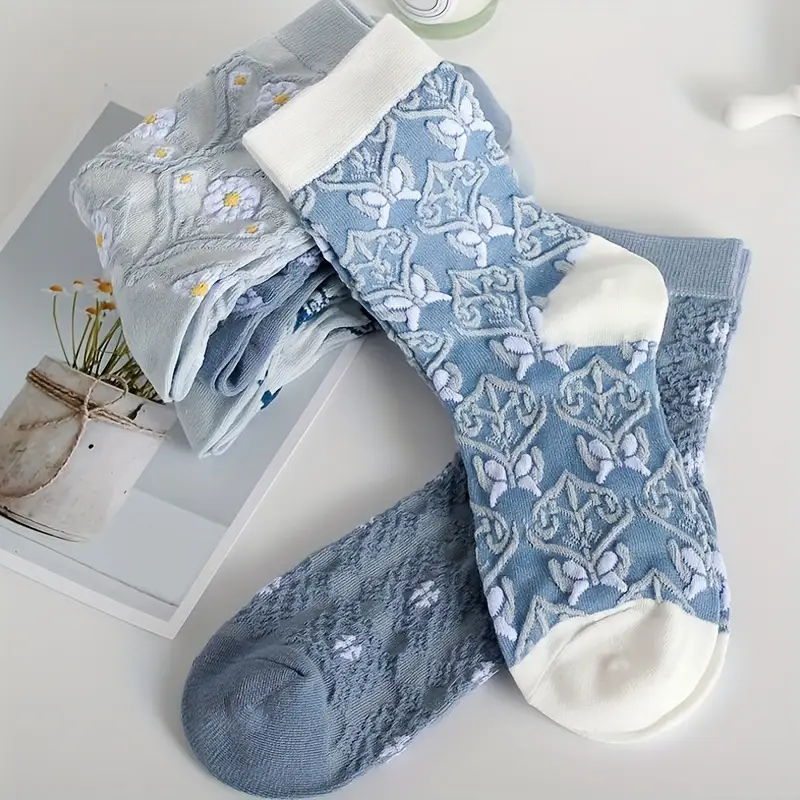 Olive Bloom Socks