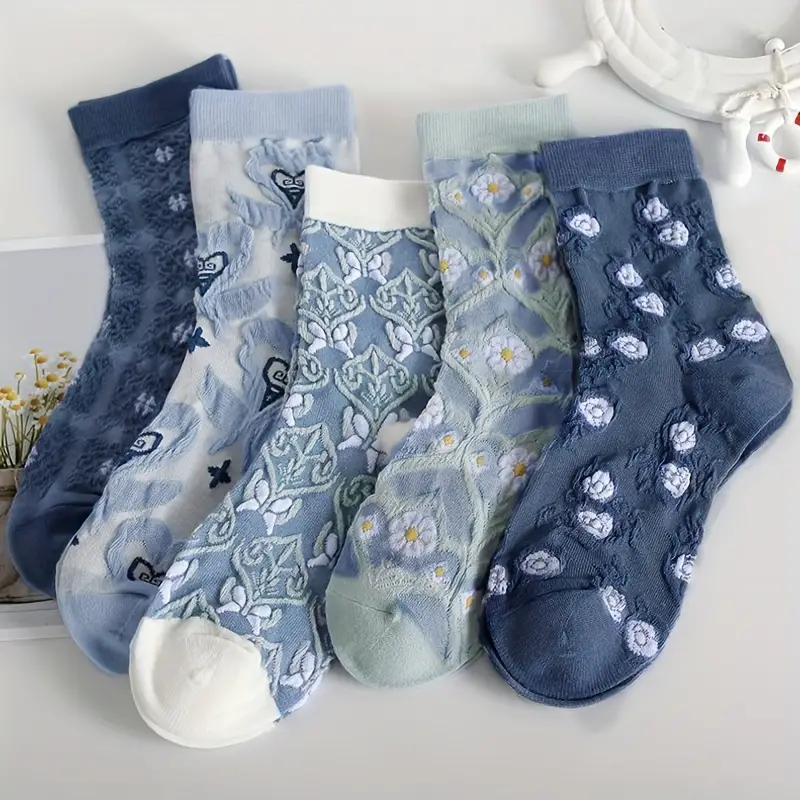 Olive Bloom Socks