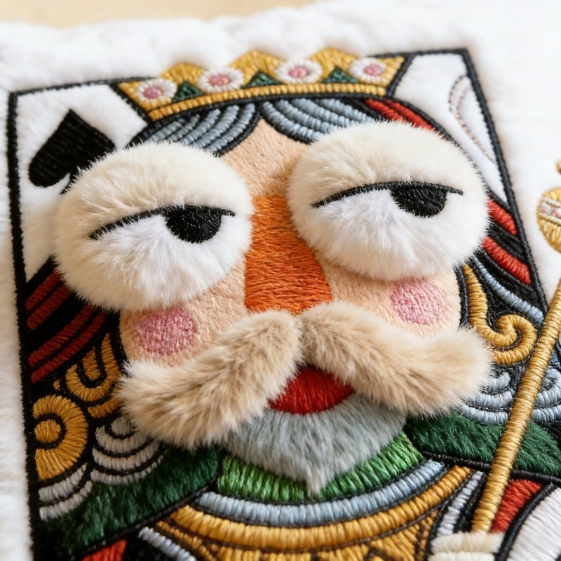 Poker Plush Pillow Cushion