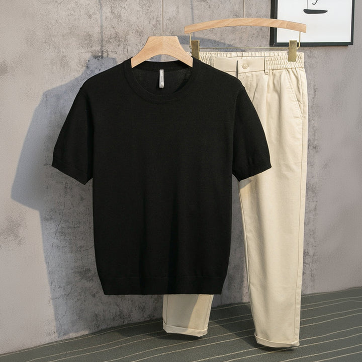 Hayes Knit Half Shirt