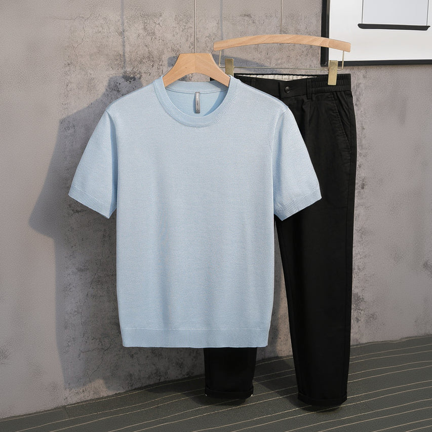 Hayes Knit Half Shirt