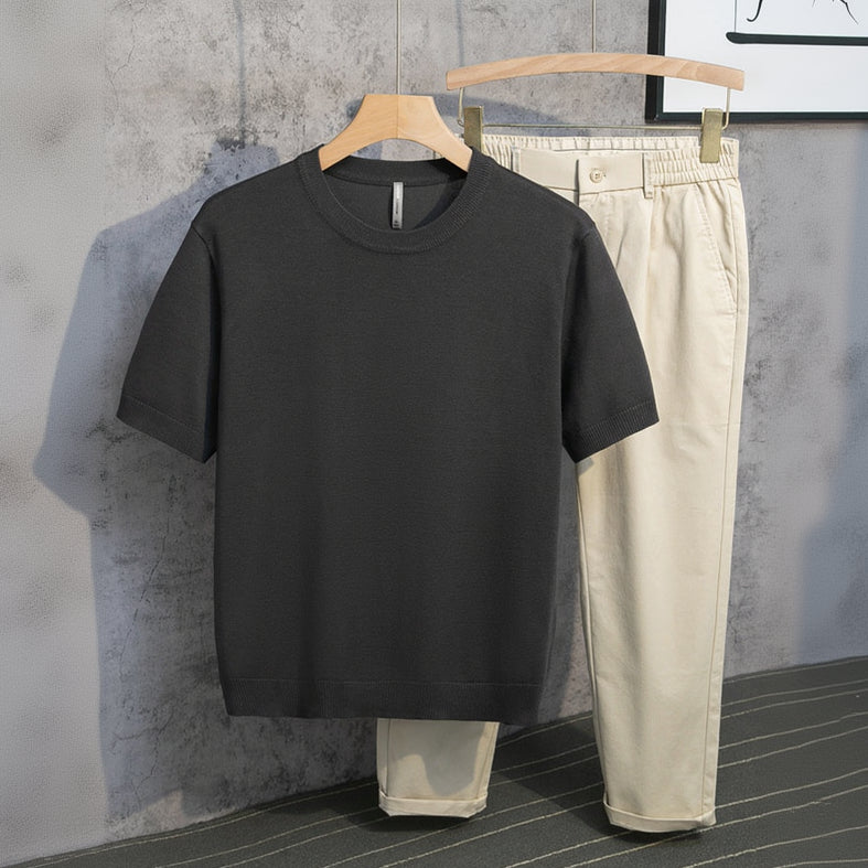 Hayes Knit Half Shirt