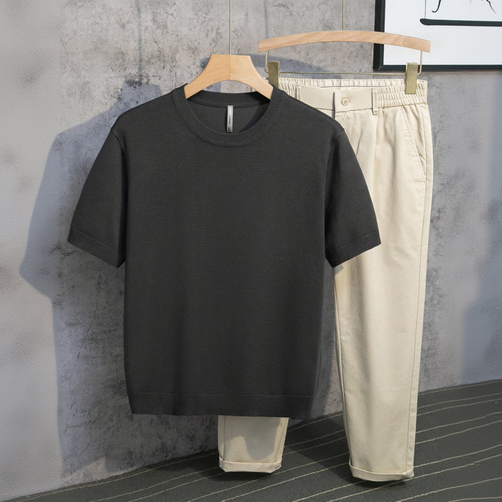 Hayes Knit Half Shirt