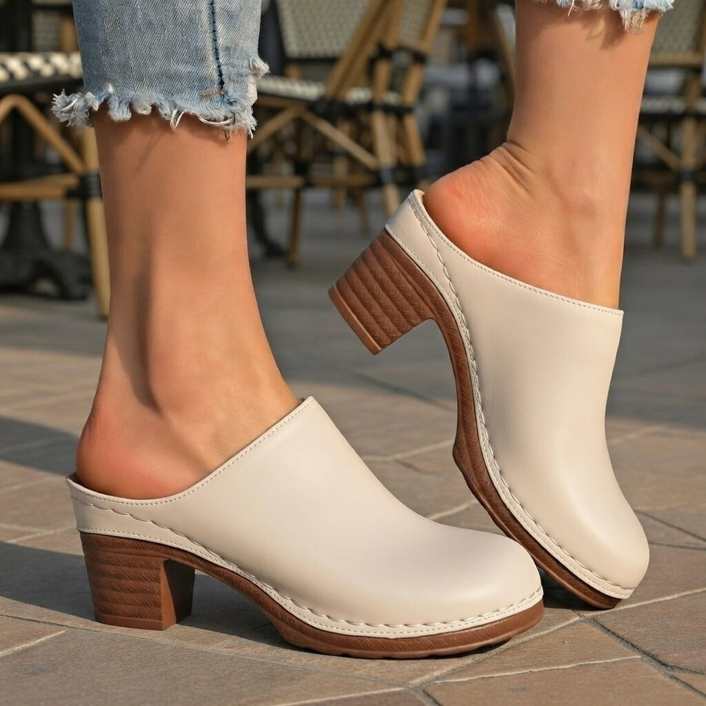 Sofia Backless Heels