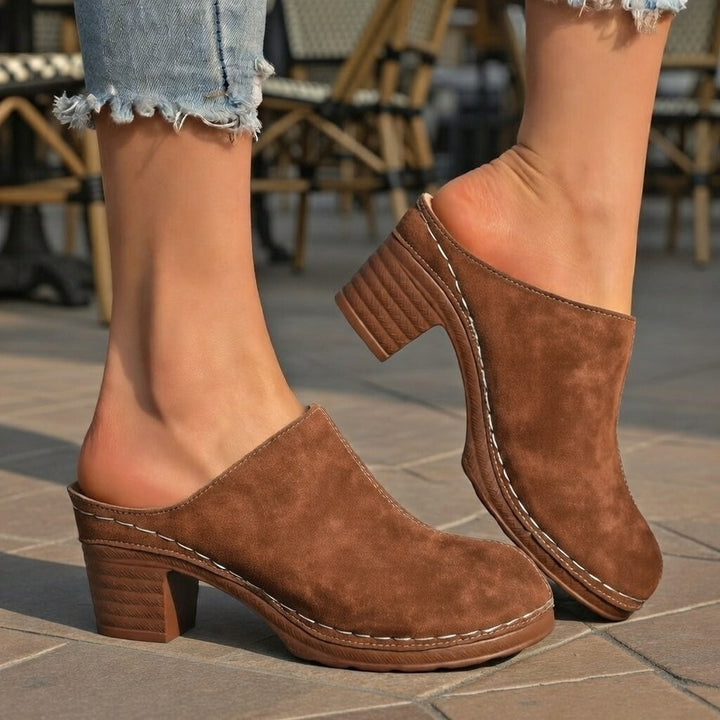 Sofia Backless Heels