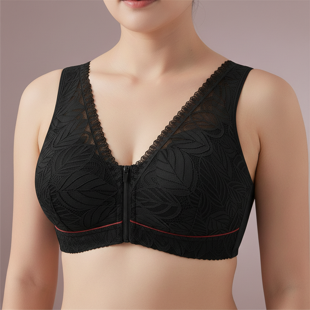 Sophie Front-Zip Bra
