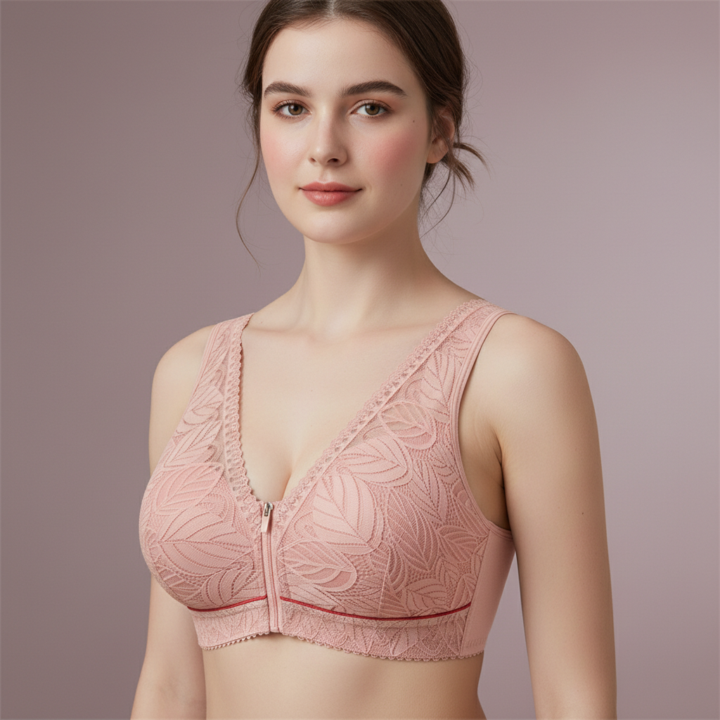 Sophie Front-Zip Bra