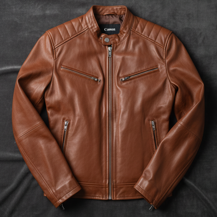 Nicandro Milano Leather Jacket