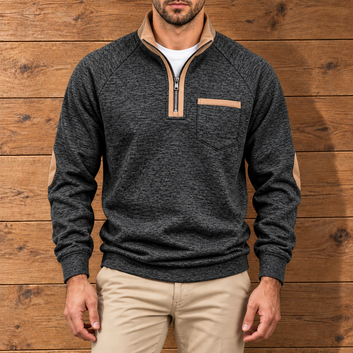 Gordon Patchwork Pullover