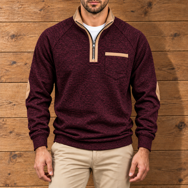 Gordon Patchwork Pullover