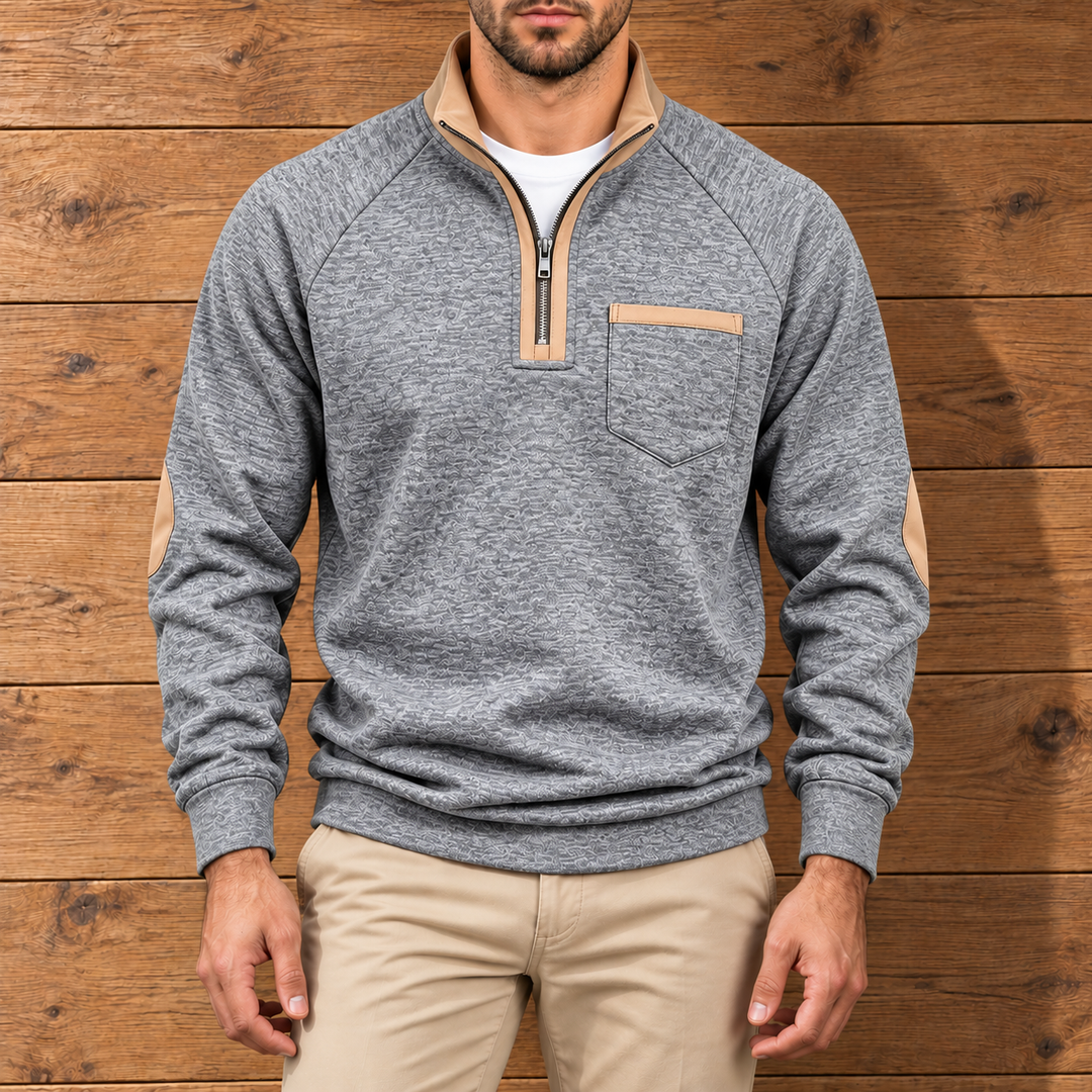 Gordon Patchwork Pullover