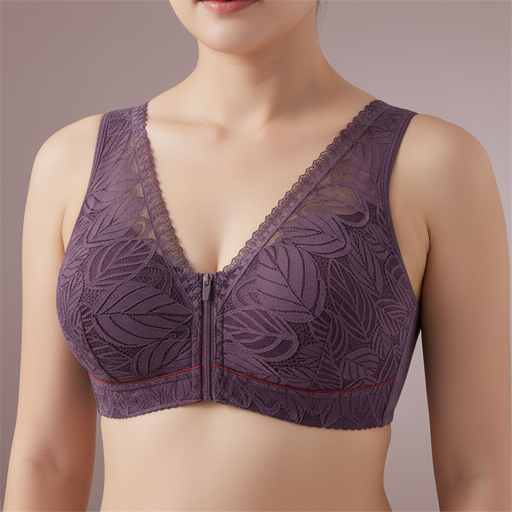 Sophie Front-Zip Bra