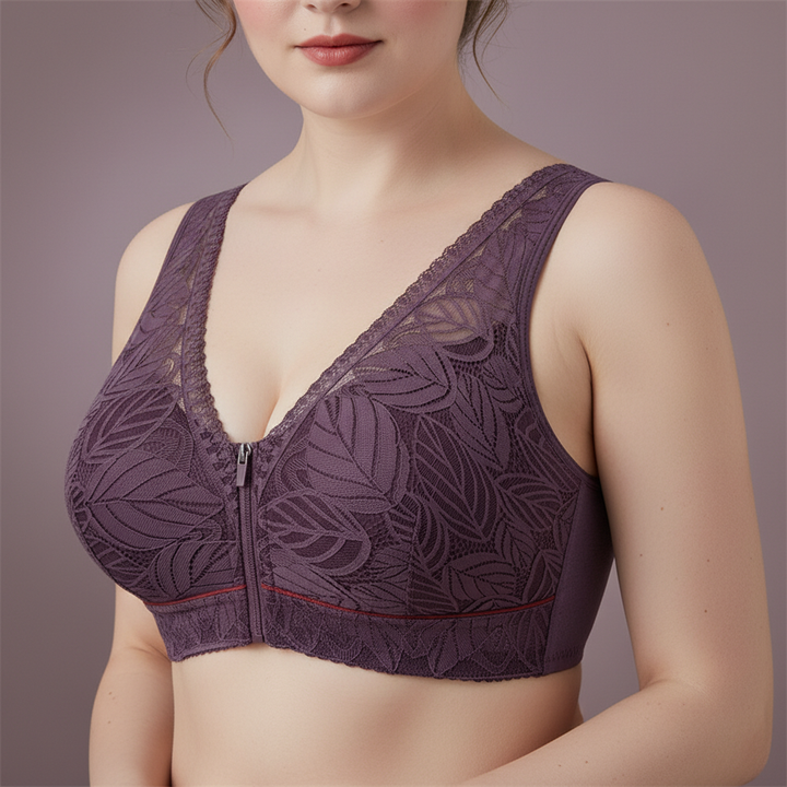 Sophie Front-Zip Bra