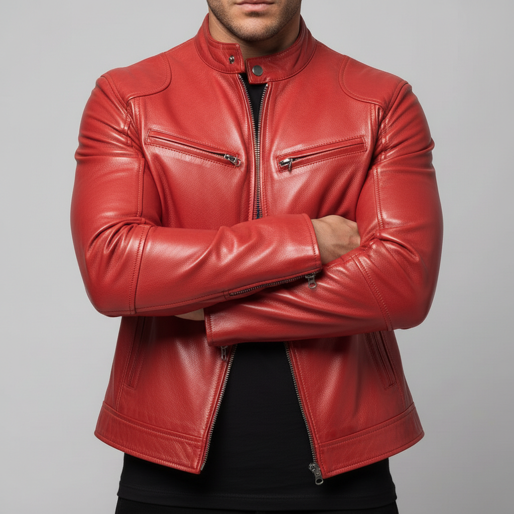Nicandro Milano Leather Jacket