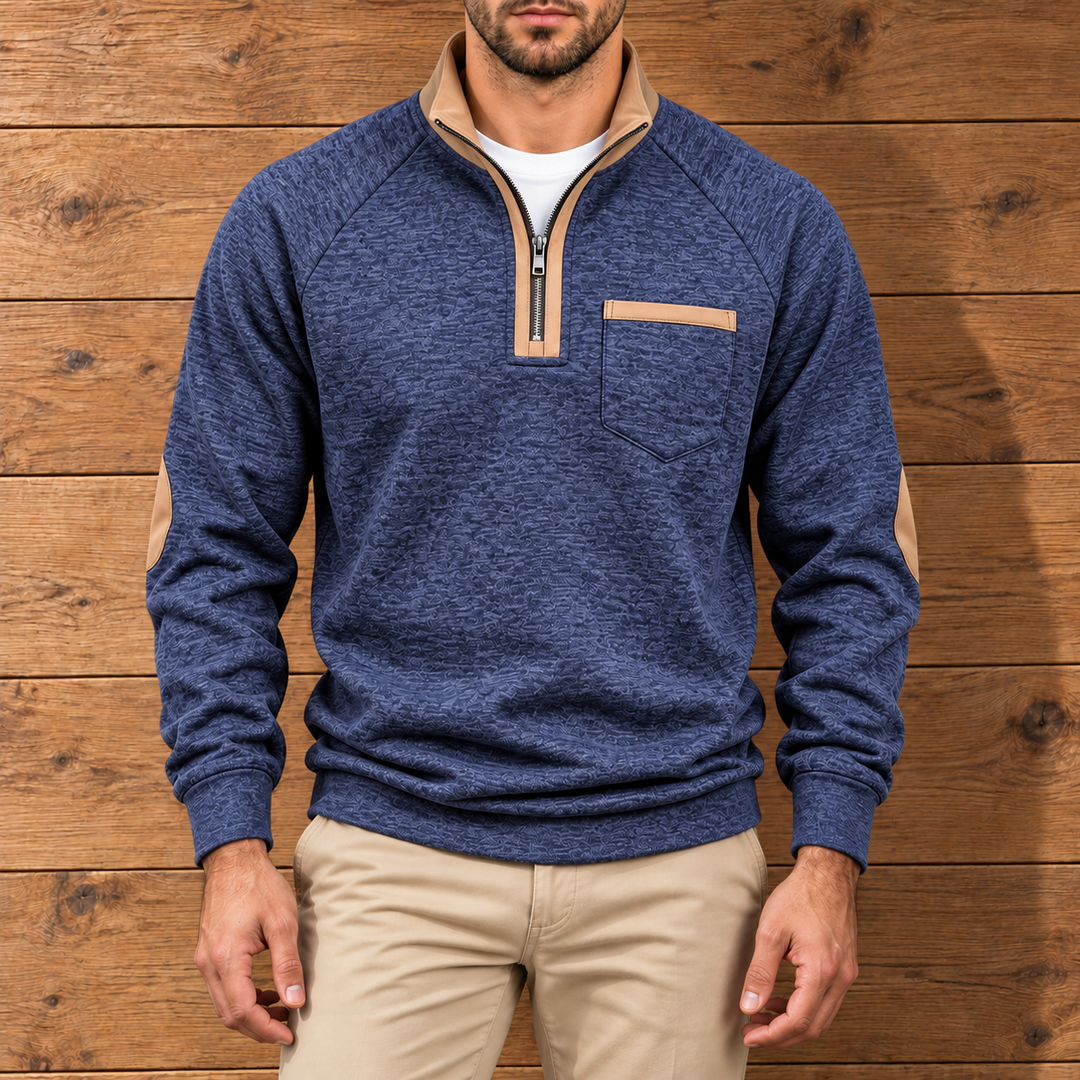 Gordon Patchwork Pullover