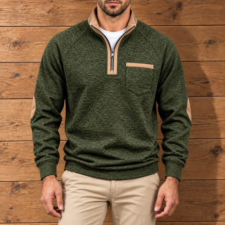Gordon Patchwork Pullover