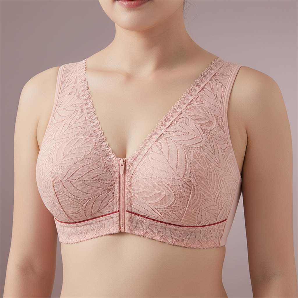 Sophie Front-Zip Bra