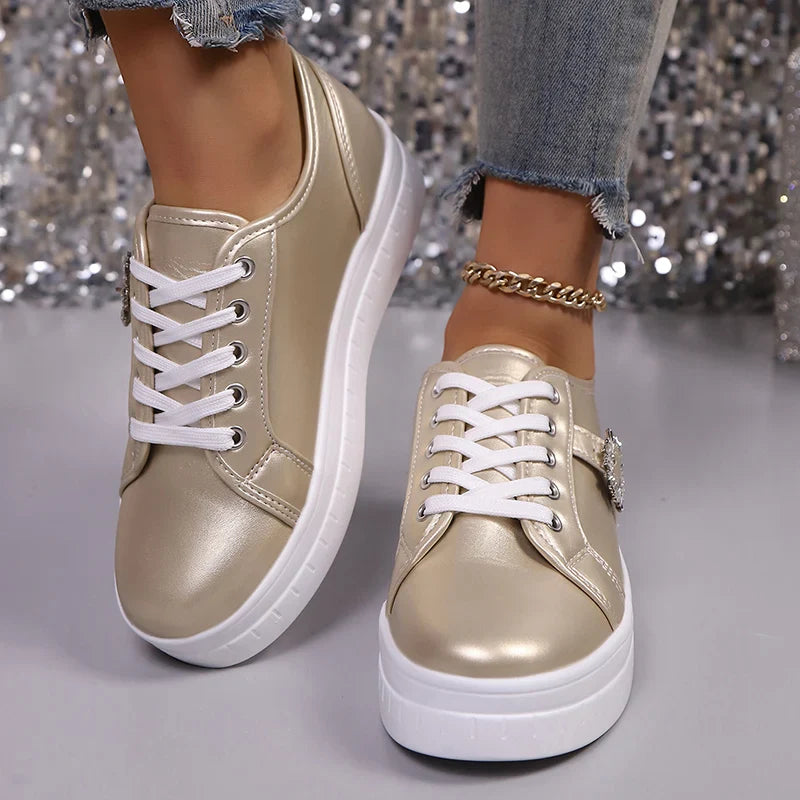 Tessa Jewel Lace Sneakers