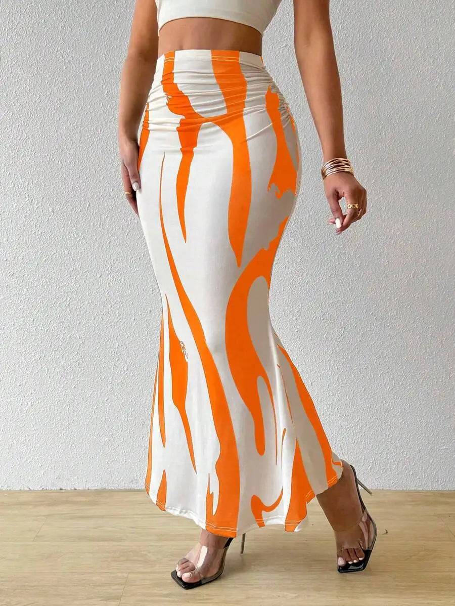 Marixa High-Waist Maxi Skirt