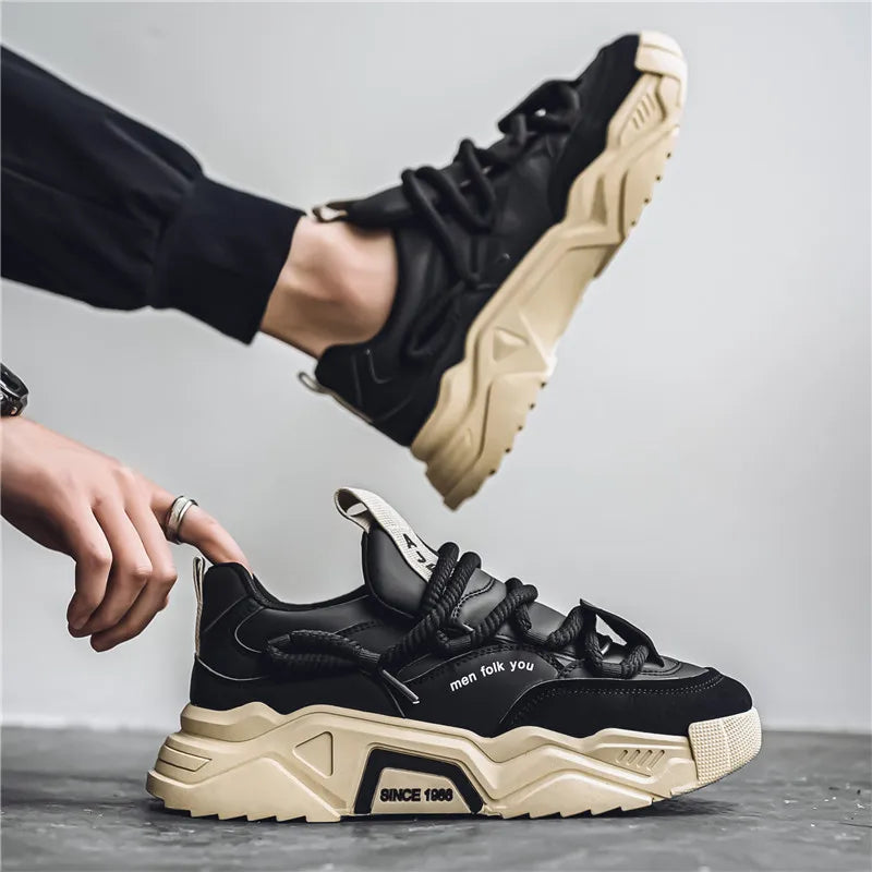 Calden Mesh Overlay Sneakers