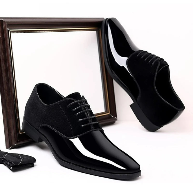 Brixton Polished Panel Shoes