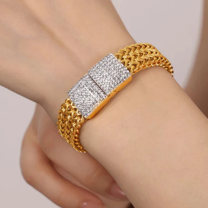 Tavine Diamond Link Bracelet