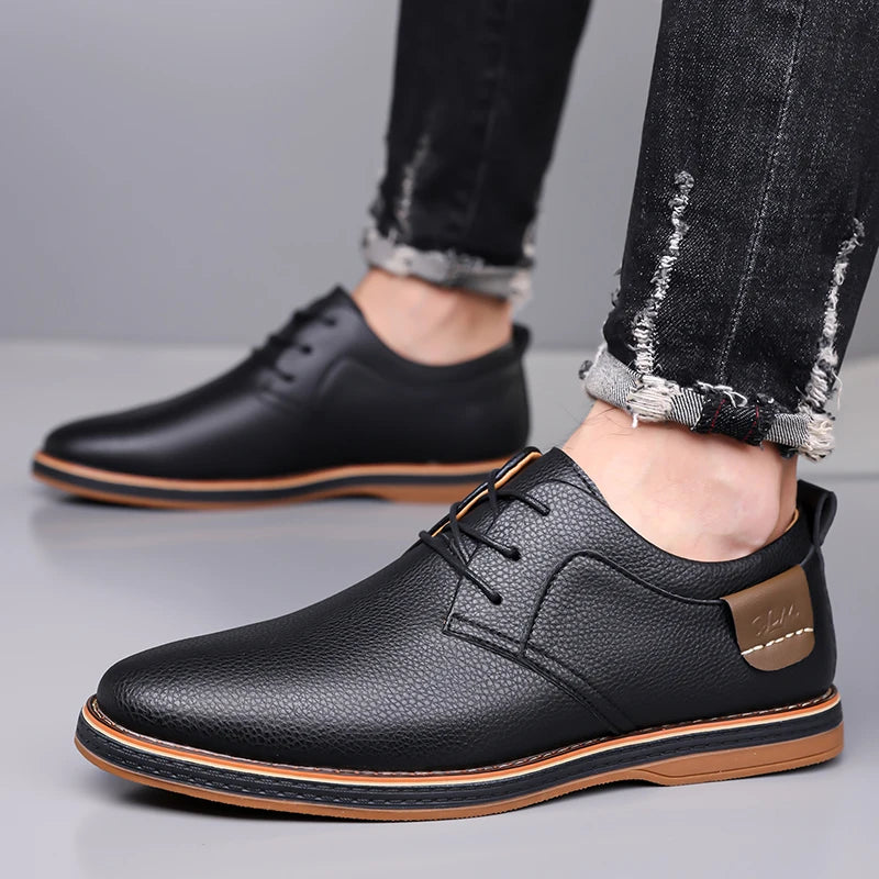 Evander Leather Oxfords