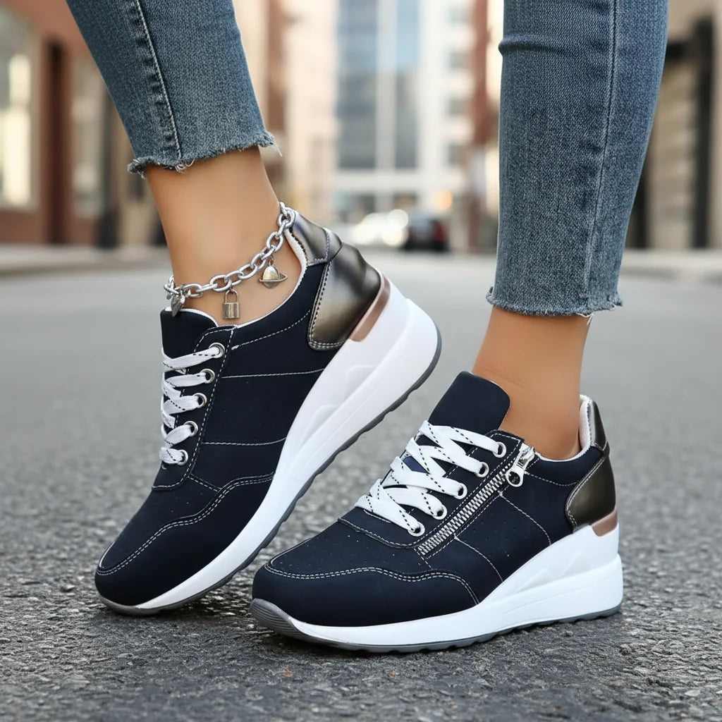 Elise Zip Street Sneakers