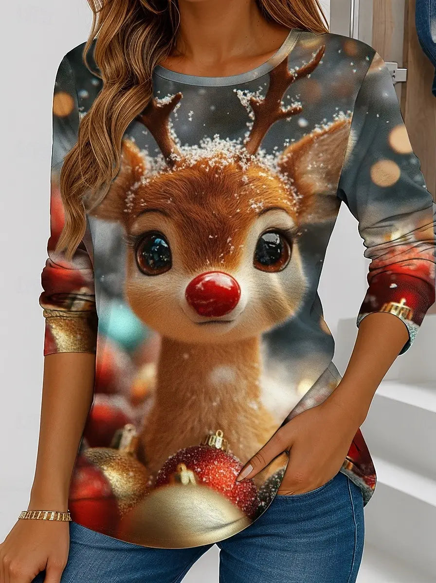 Elowen Reindeer Sweatshirt