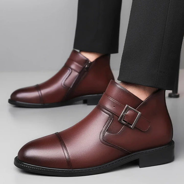 Charles Leather Chelsea Boots