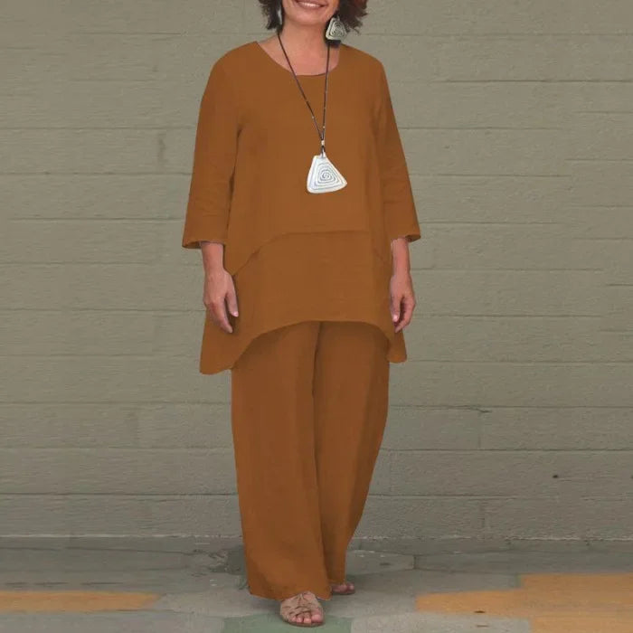 Milan Linen Two piece Set