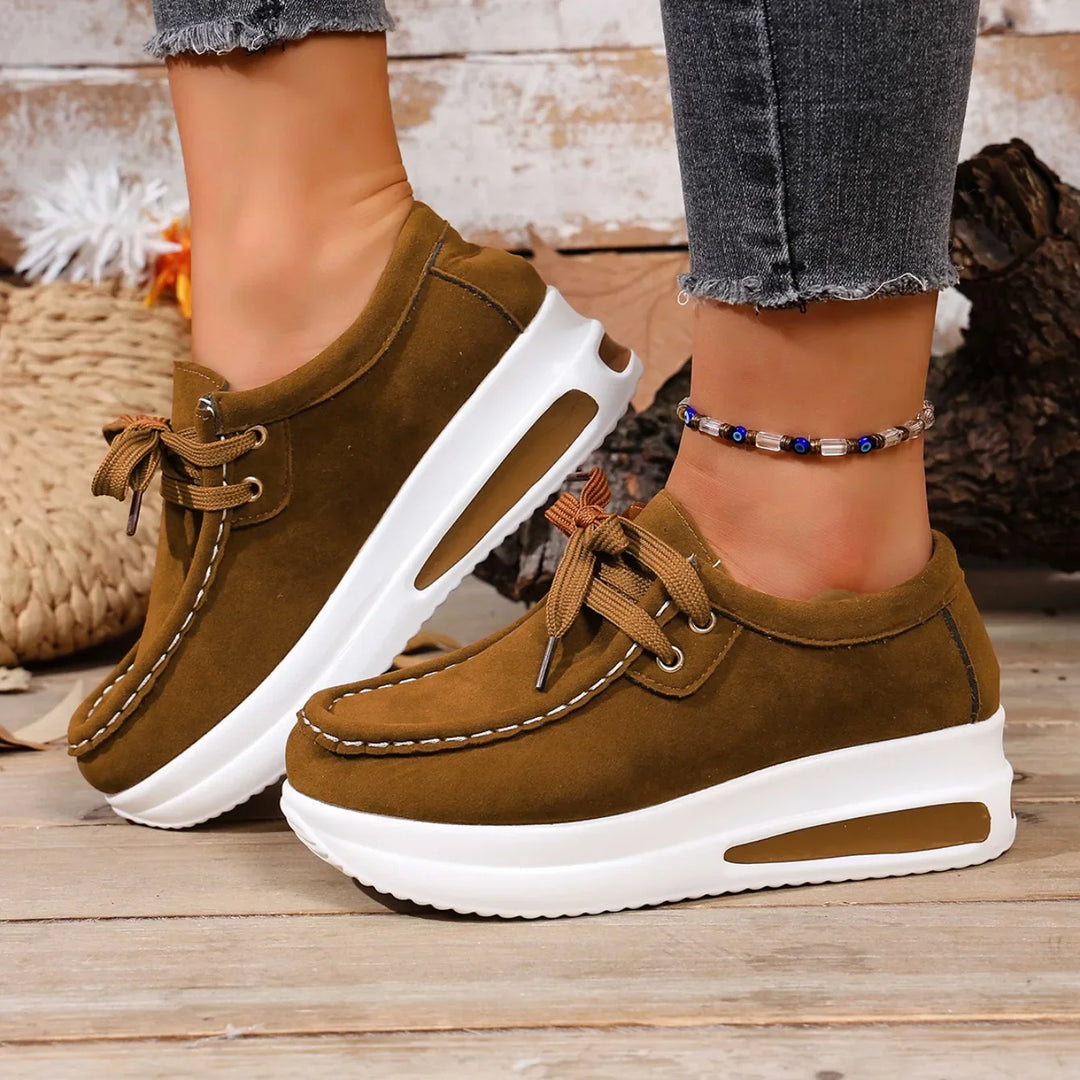 Livia  Suede platform Sneakers