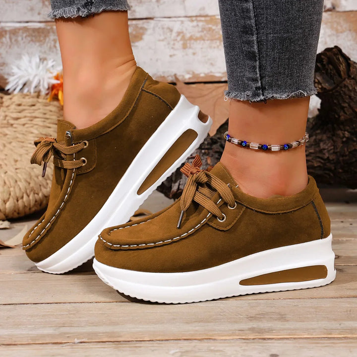 Livia  Suede platform Sneakers