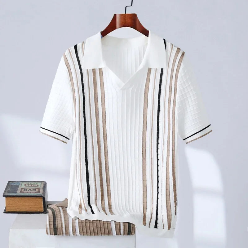 Elsworth Waffle Polo Shirt