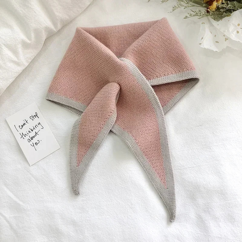Clara Cashmere Knit Scarf