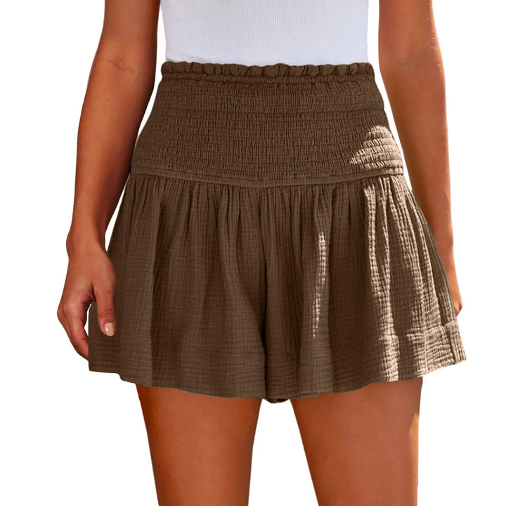 Lioren Cotton Smocked Skirt