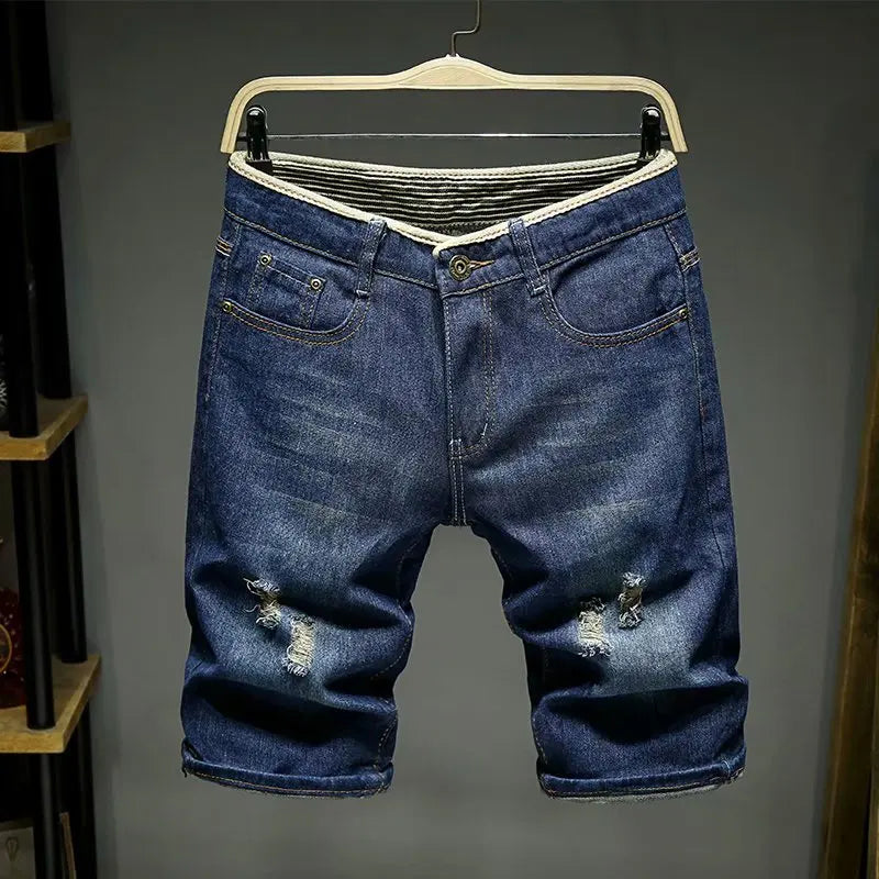 Caldwell Washed Denim Shorts