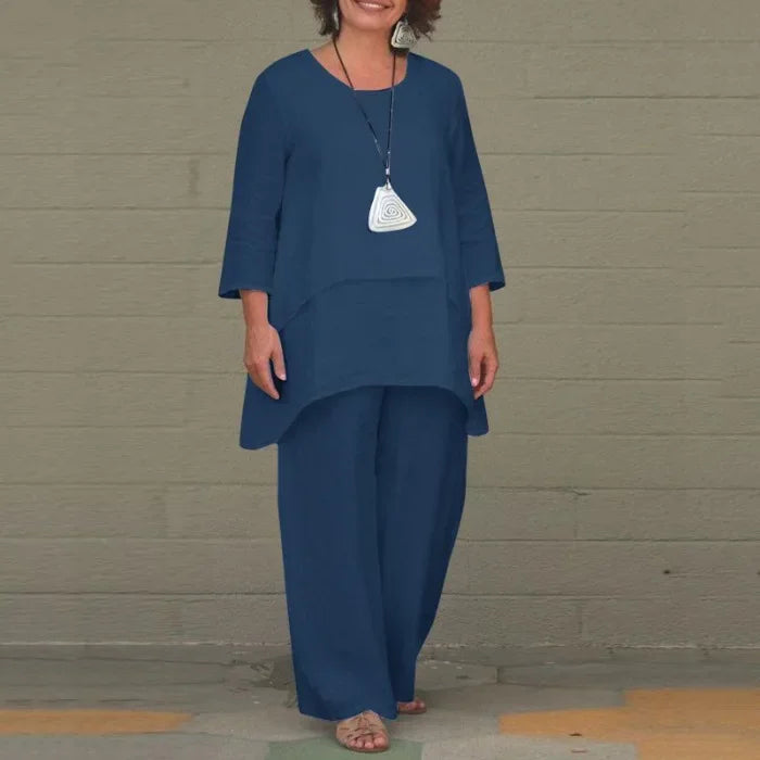 Milan Linen Two piece Set