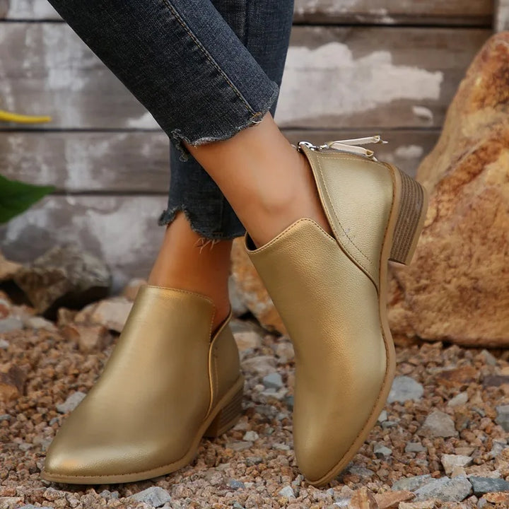 Elise Minimal Ankle Boots