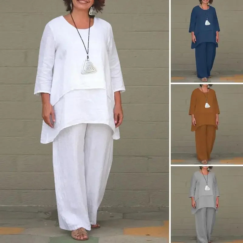 Milan Linen Two piece Set
