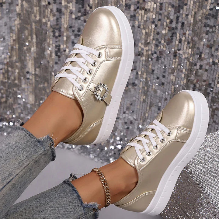 Tessa Jewel Lace Sneakers