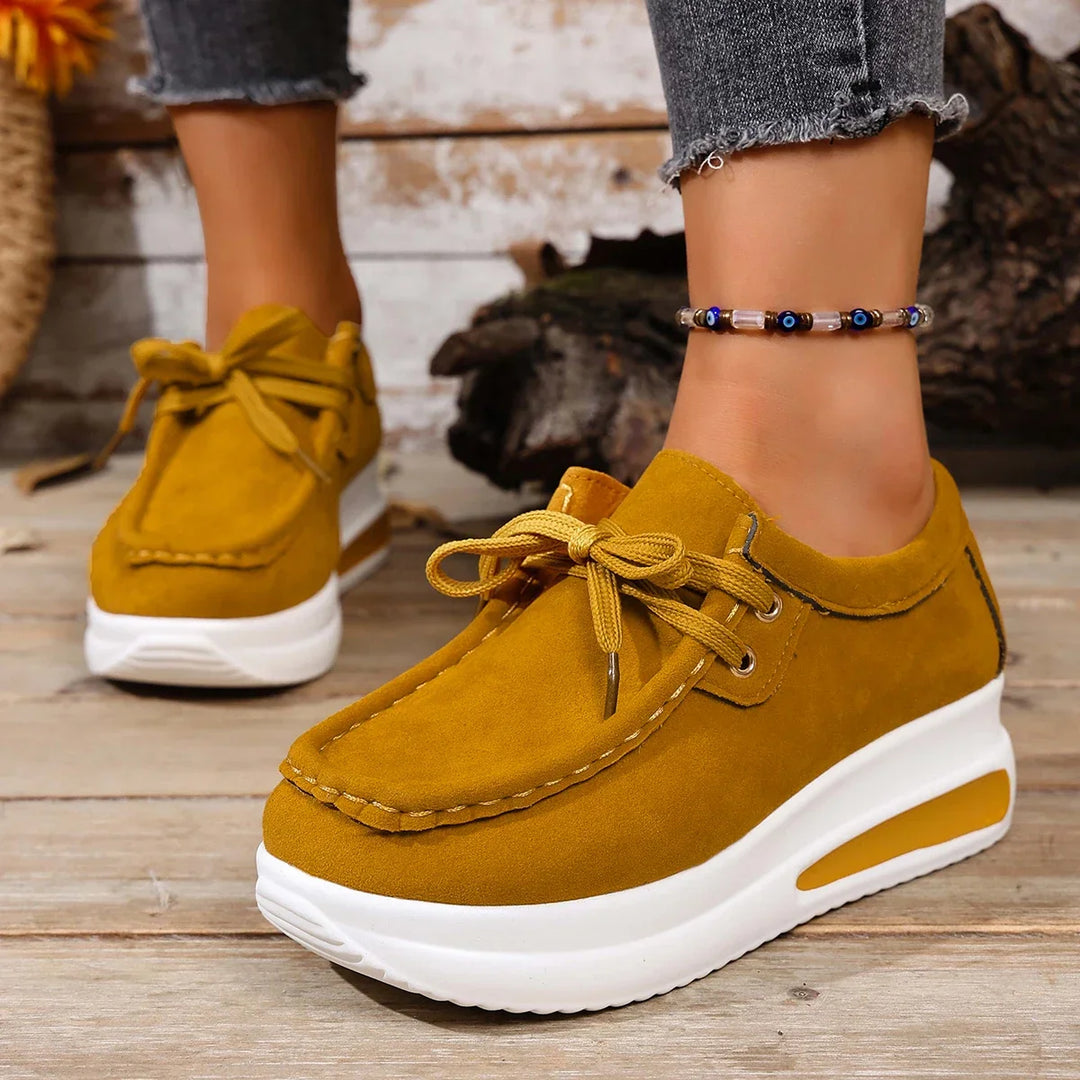 Livia  Suede platform Sneakers