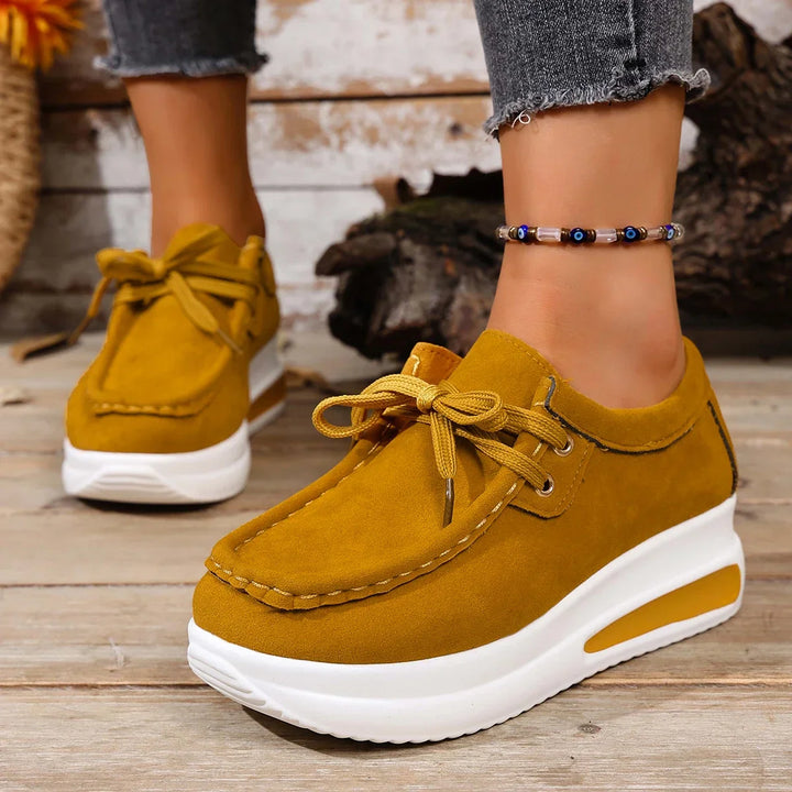 Livia  Suede platform Sneakers