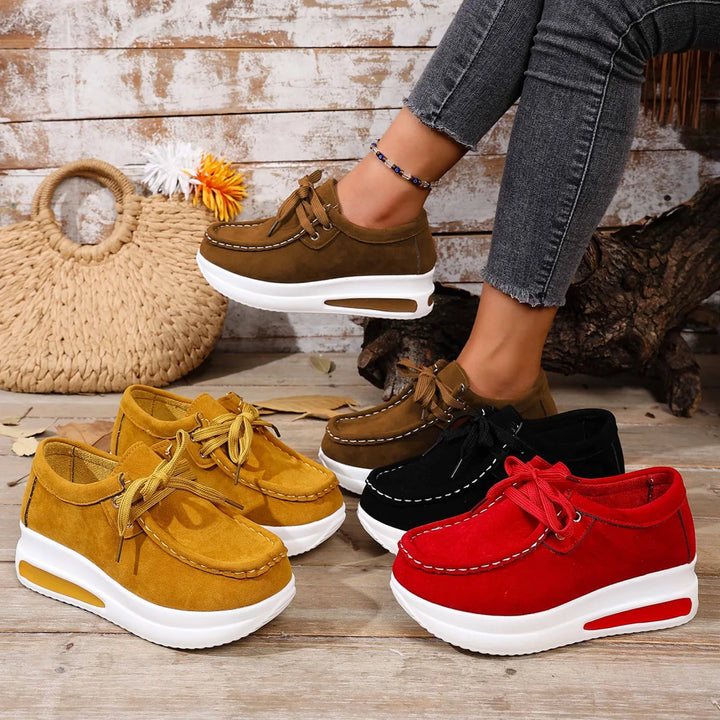 Livia  Suede platform Sneakers