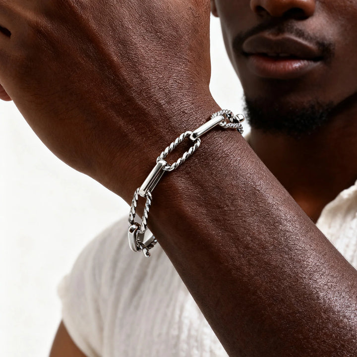 Weston Sterling Link Bracelet