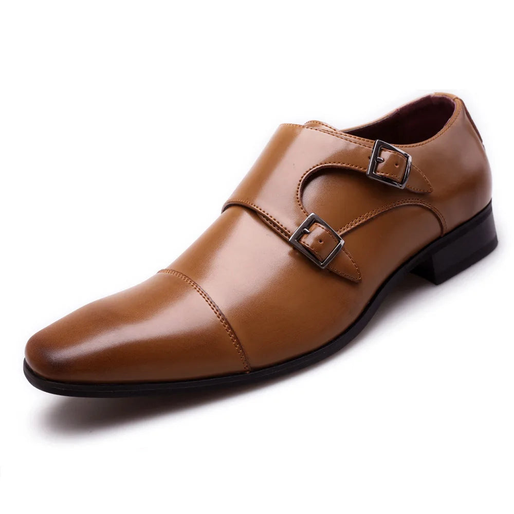 Branton Leather Buckle Shoes