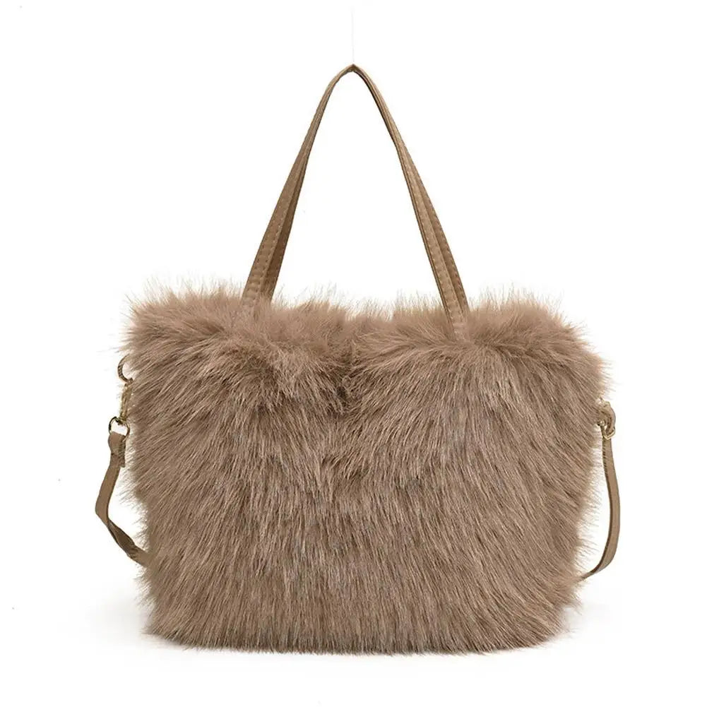 Maribel Soft Fur Shoulder Bag