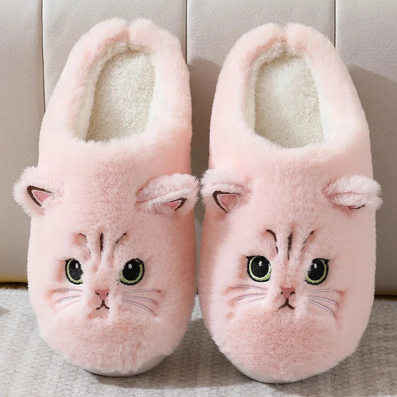 Whisker Cozy Cat Slippers
