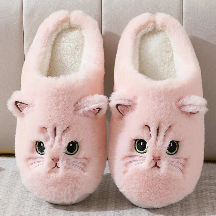 Whisker Cozy Cat Slippers