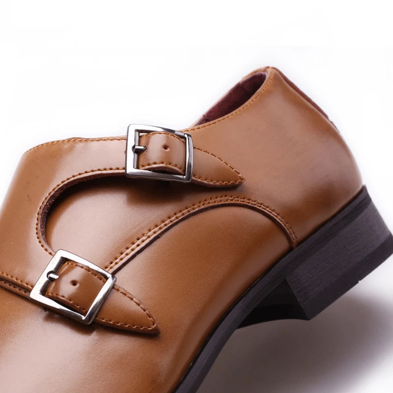 Branton Leather Buckle Shoes